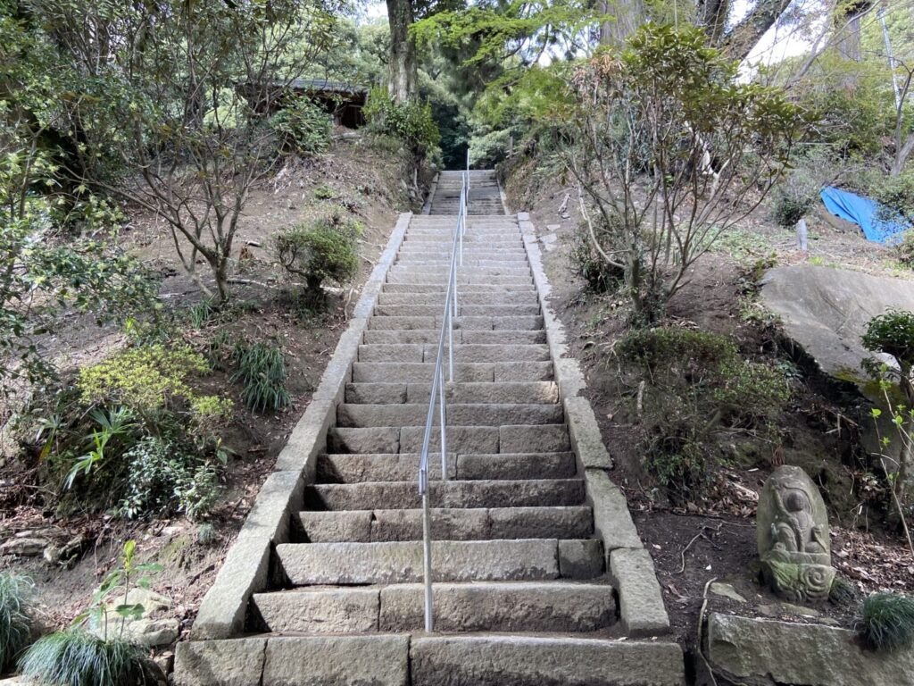 小山寺の石段